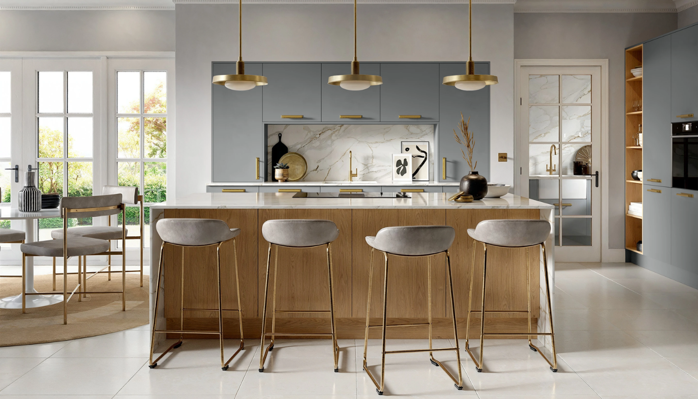 Pure Cityscape Modern Kitchen Design