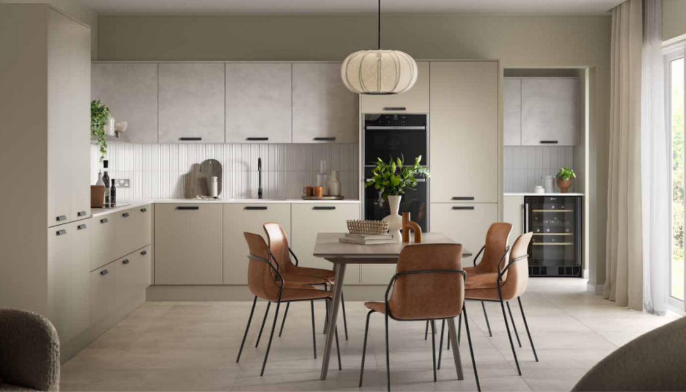 Pure Fossil Modern Kitchen Design