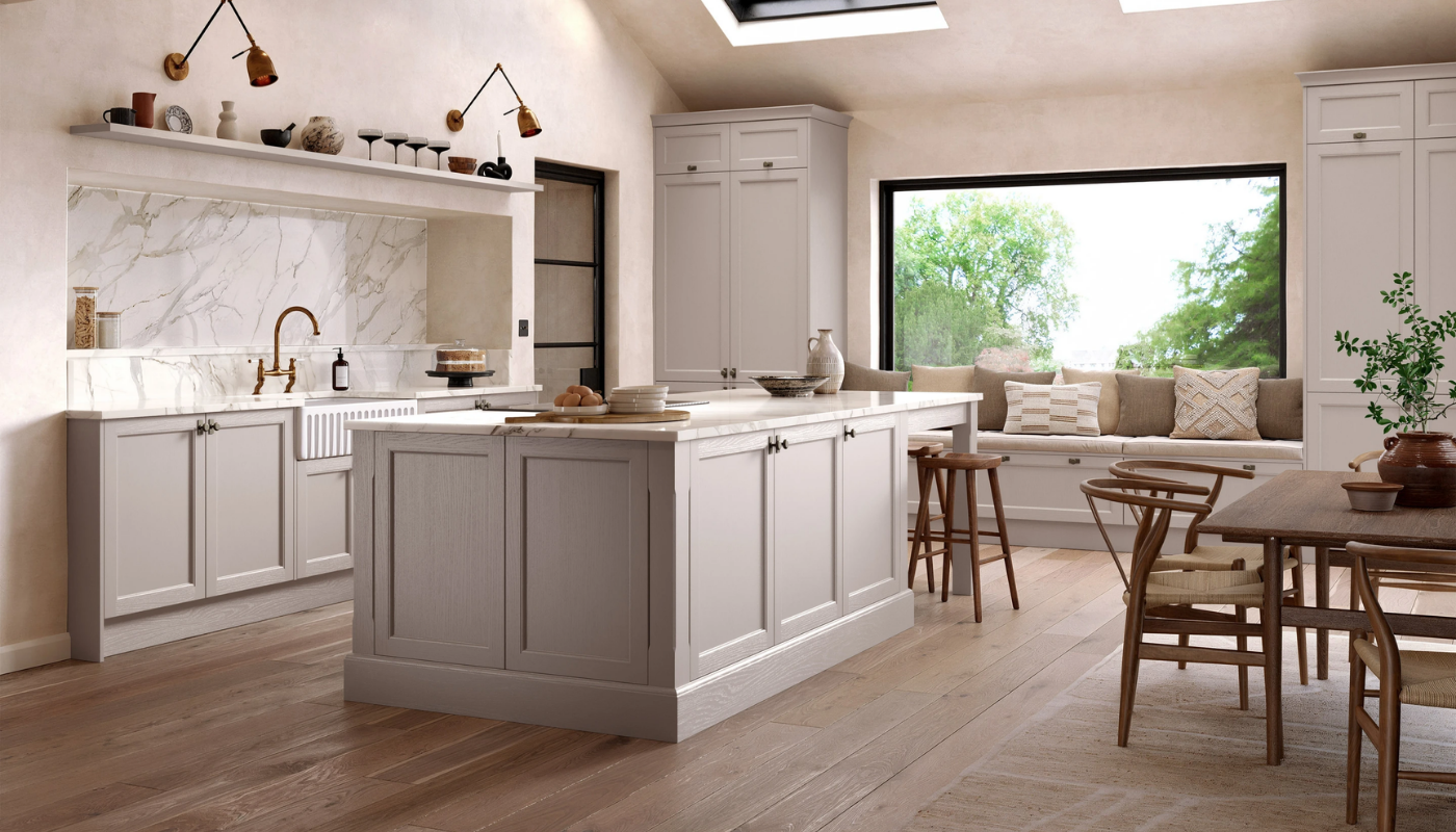 Serenity Painted Traditional Kitchen Design