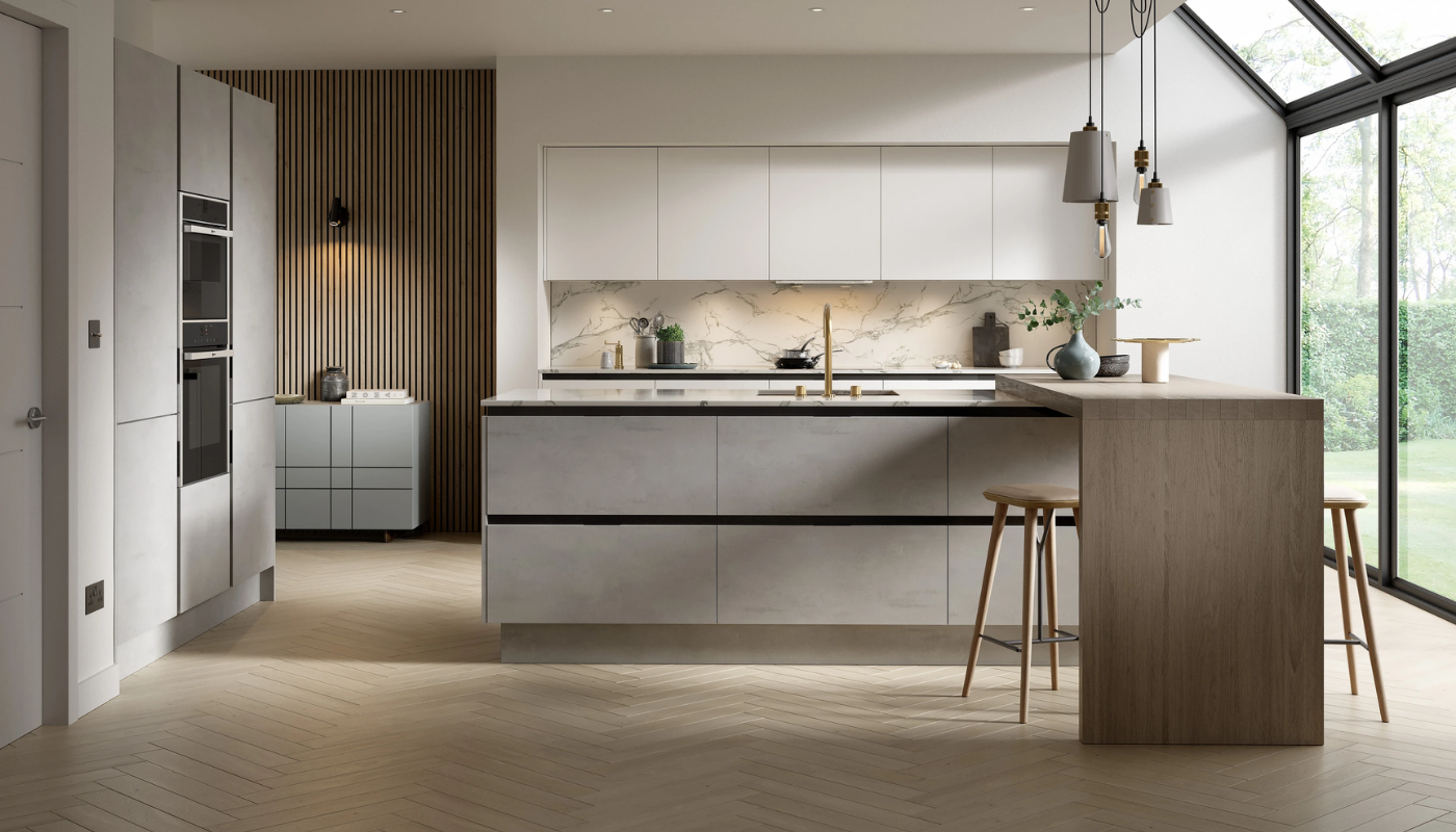 Setosa Painted Modern Kitchen Design
