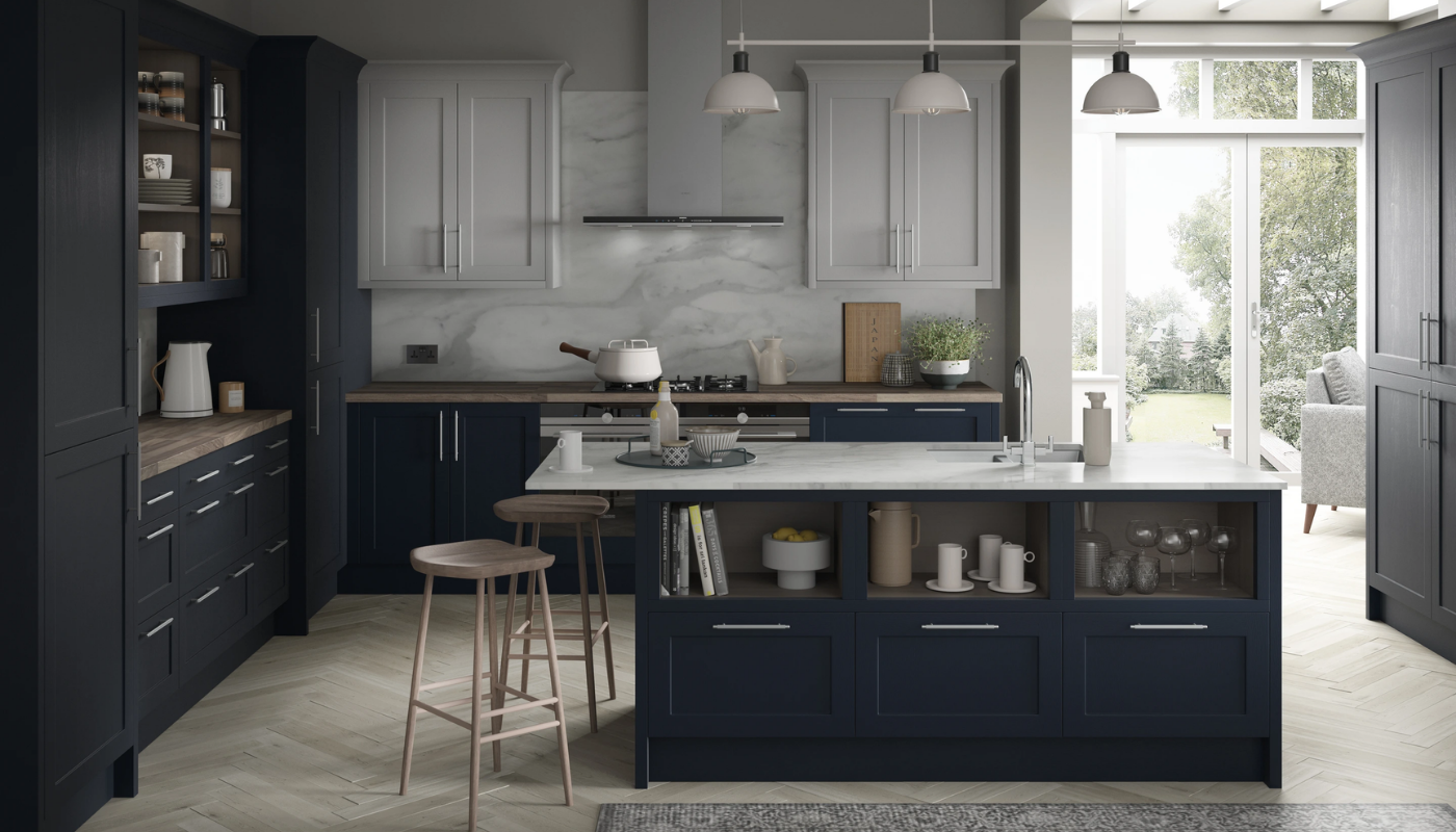 Sterling Painted Shaker Kitchen Design