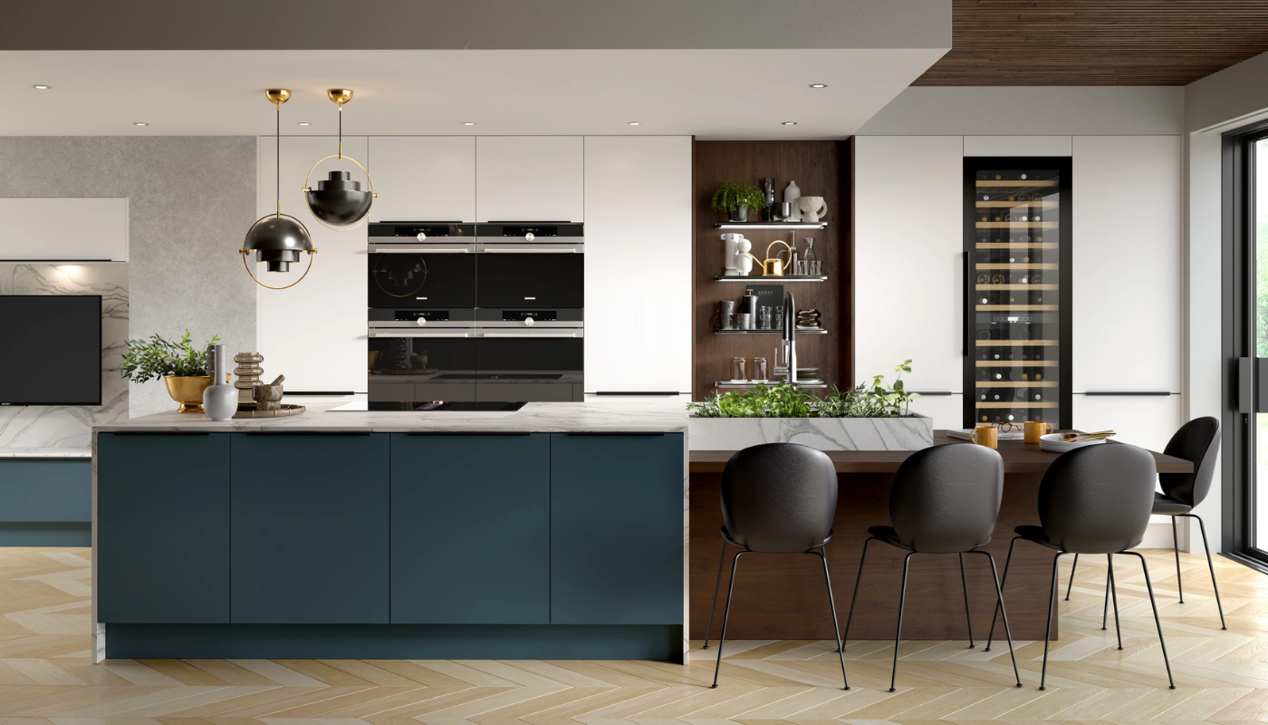 Super Matt Modern Kitchen Design
